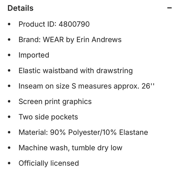 Bears leggings WEAR by Erin Andrews - Picture 2 of 13